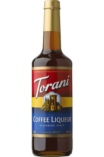 Coffee Liqueur Flavoring Syrup Bottle
