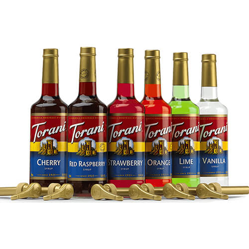 Soda Flavor Variety 6-Pack – Torani Syrups