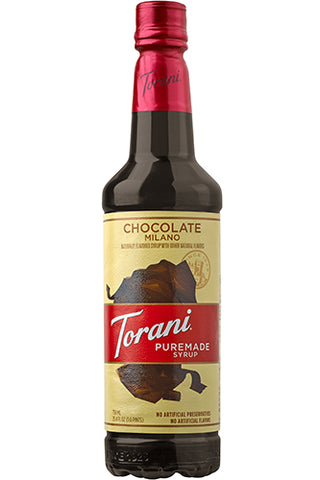 Torani Puremade Chocolate Milano Syrup 750 ml Plastic Bottle