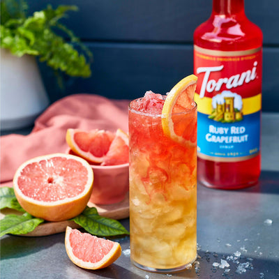 Ruby Red Grapefruit Syrup Bottle
