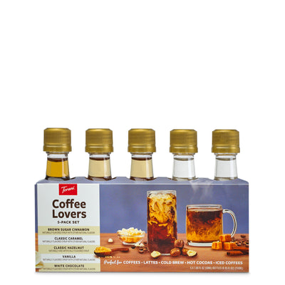 Coffee Lover 50 ml 5-pack Variety Pack - front