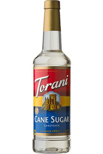 Cane Sugar Sweetener Syrup Bottle
