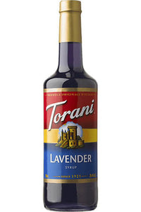 Lavender Syrup Bottle