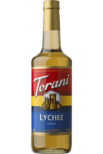 Lychee Syrup Bottle