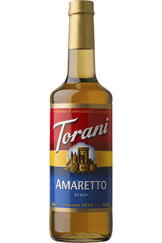 Amaretto Syrup Bottle