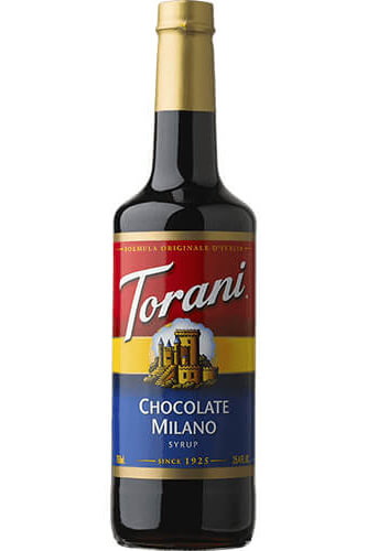 Chocolate Milano Syrup Bottle