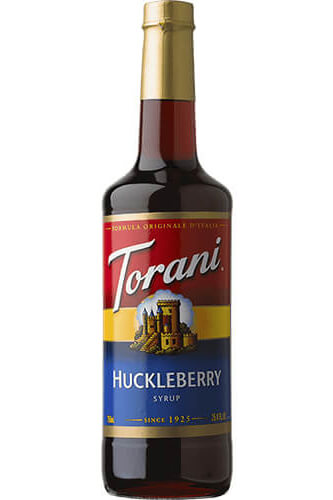 Huckleberry Syrup Bottle
