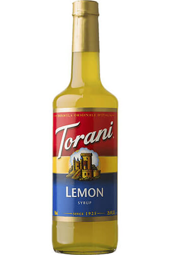Lemon Syrup Bottle