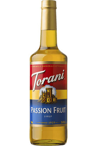 Passion Fruit Syrup Bottle