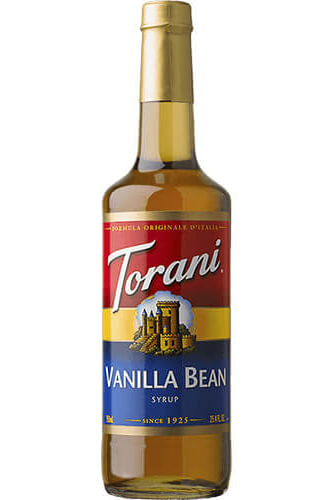 Vanilla Bean Syrup Bottle