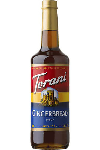 Gingerbread Syrup Bottle