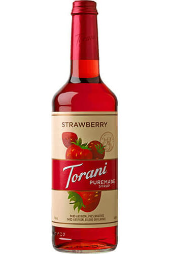 Puremade Strawberry Syrup Bottle