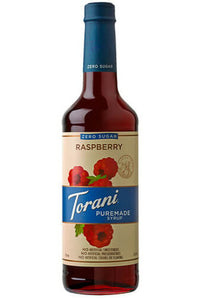 Puremade Zero Sugar Raspberry Syrup Bottle