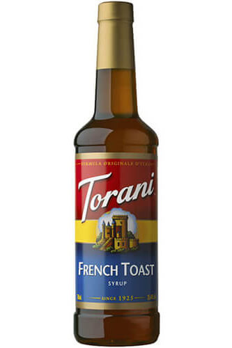 French Toast Syrup Bottle